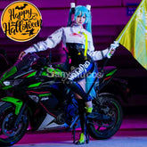 【In Stock】Vocaloid Hatsune Miku Cosplay Racing Costume Costumes